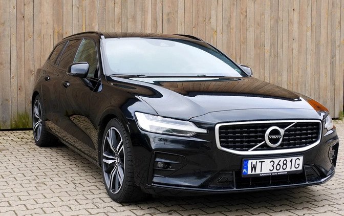 Volvo V60 cena 128900 przebieg: 98400, rok produkcji 2020 z Golczewo małe 497